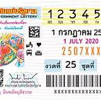 ผลสลากกินแบ่งรัฐบาล 16 กรกฎาคม 2563